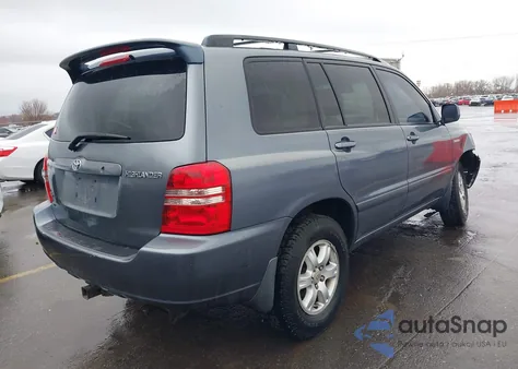 2003 Toyota Highlander Limited V6 from USA, damaged, VIN JTEHF21AX30144630
